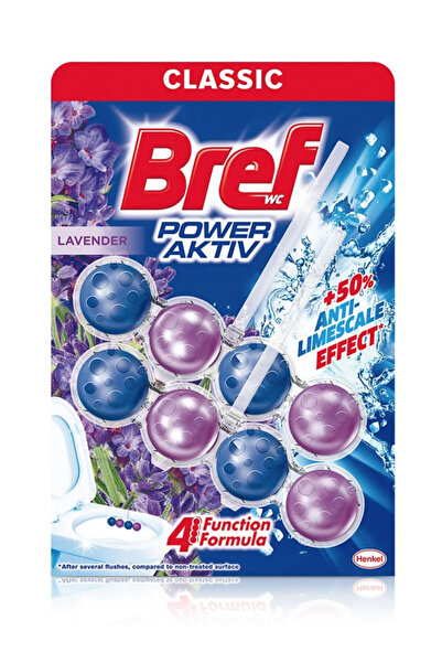 Bref Power Aktiv 2' Lİ Katı Klozet Blok Lavanta