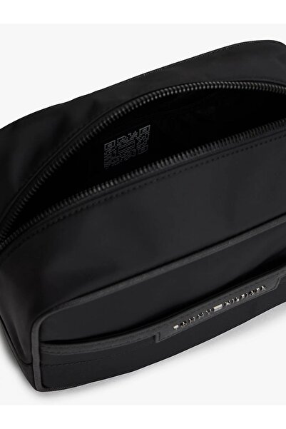 Tommy Hilfiger Th Repreve Erkek Siyah Washbag