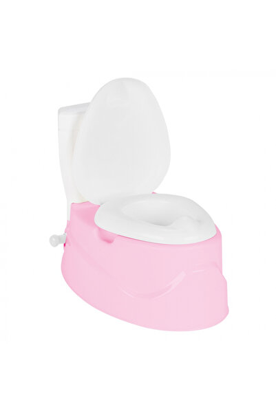 PİLSAN Educational potty for children Minitoilet Talking Pink with sounds, rounded edges, bowl