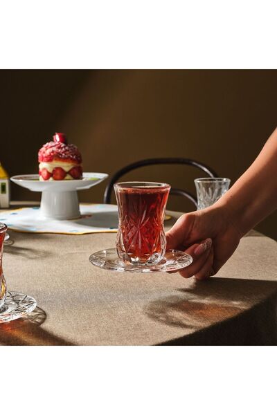 RCR Melodia 6'lı Çay Bardak Seti 140 ml