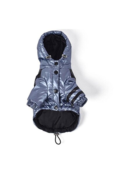fara marca Geaca catei albastru XL 34cm