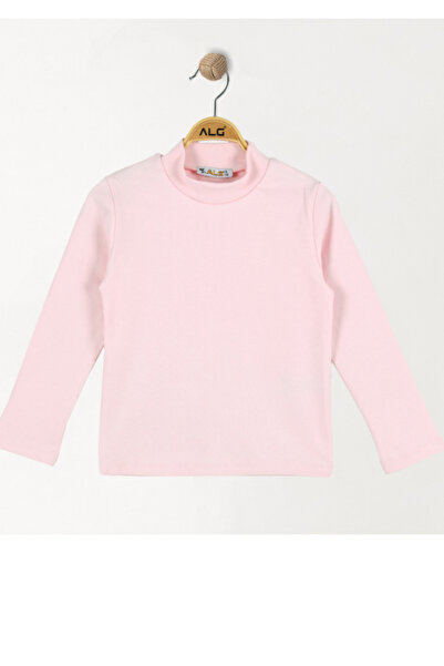 ALG KIZ ÇOCUK KALIN YAKALI UZUN KOLLU TSHIRT