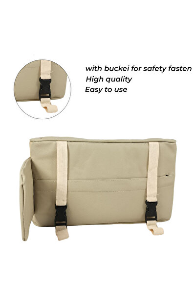 Mob Handrail Pad for Car Armrest AC-467- Waterproof, Comfortable & Durable Protection beige