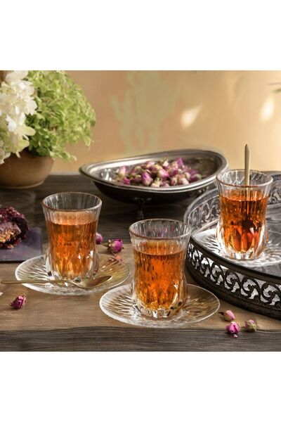 RCR Adagio 6'lı Çay Bardak Seti 140 ml