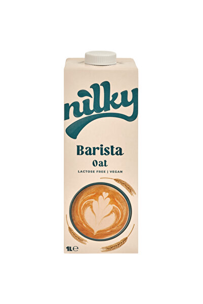 NİLKY Barista Yulaf Sütü Bitkisel Bazlı Laktosuz Vegan 1 lt