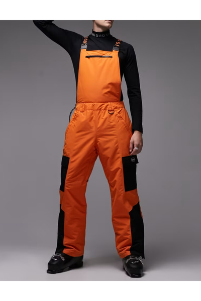 TopMan Topman ski overalls, orange