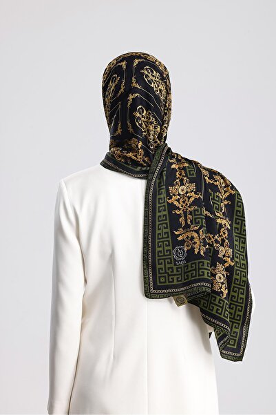 Yaqa YEŞİL SCABELLA PREMIUM ŞAL