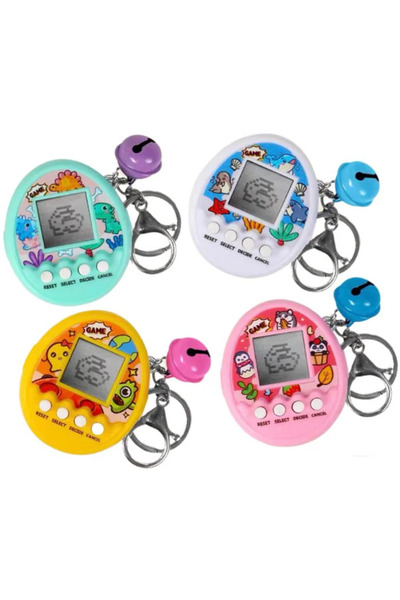 Tıfıl Toys Yüksek Kaliteli Eğitici Sanal Bebek Anahtarlık Mavi