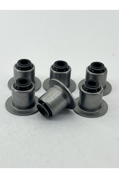Subap Lastiği Sızdırmazlık Keçesi 16 Adet Fkm ON_S89 Siyah 6 x 14,05/22,05 x 12,1 x 17,1