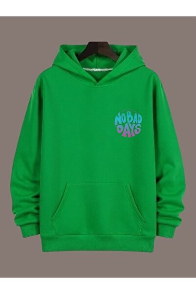 ArtYus Unisex No Bad Days Colorat Special cu imprimeu Bumbac supradimensionat...