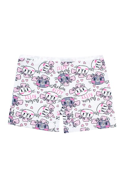 Öts Момичешки боксерки, 3-пакет с принт (96% памук - 4% еластан)