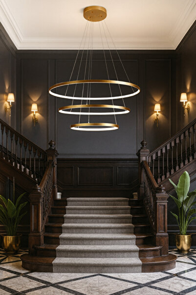 qwell Modern 3-tier chandelier