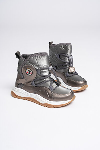 BUTONA KİDS Outdoor Unisex Kalın ve Hafif Taban Kolay Giyilebilen Cırtlı Çocuk Kışlık Bot Çizme