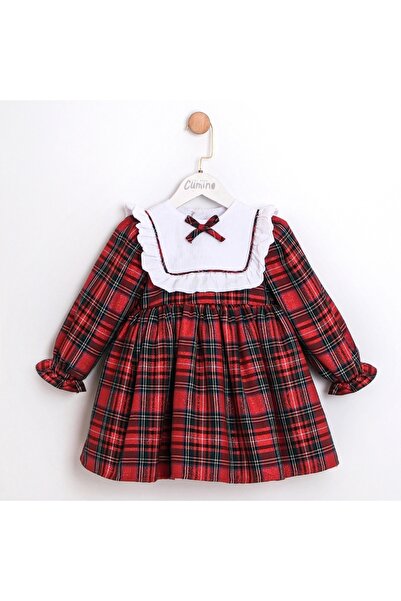 Öztürkpartievi Red Plaid Dress Girl Child