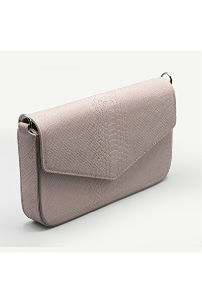 Uderra Leather Uderra Women's Genuine Leather Cream Shoulder Bag - S1Kz0324 C...