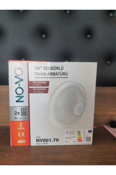 No-vo 360 SENSÖRLÜ TAVAN ARMATÖRÜ