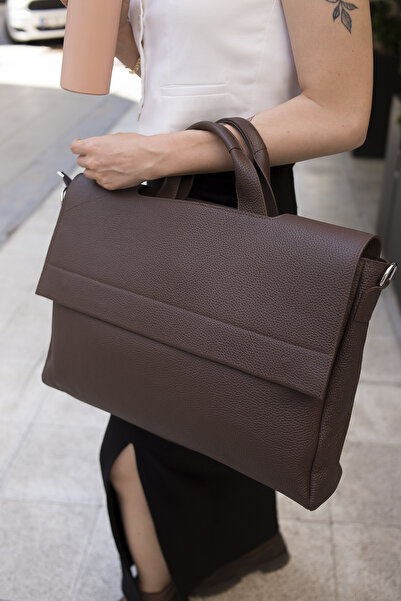 volk 100% Genuine Leather Laptop & Briefcase