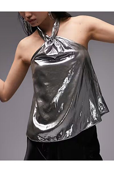 TopShop Topshop top, silver