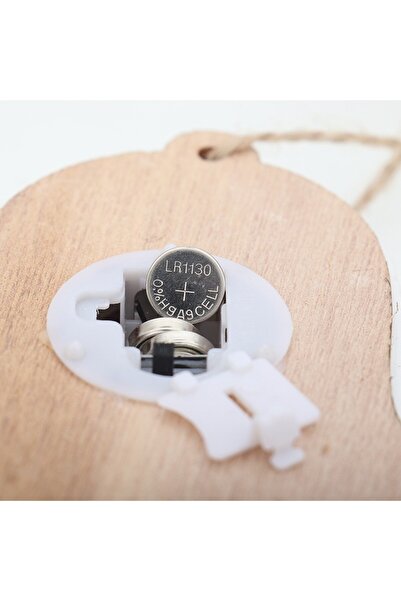 Bibilel LED Wooden Christmas Tree Ornament, Gift Model, Multicolor