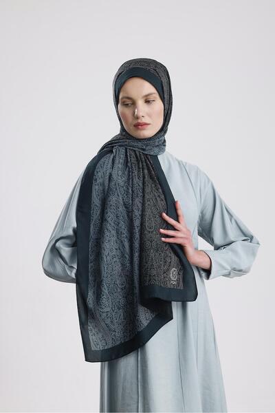 Yaqa YEŞİL RETRO PREMIUM ŞAL