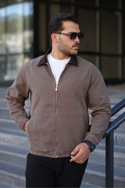 LTC Jeans Ανδρικό μπουφάν από καμβά βιζόν