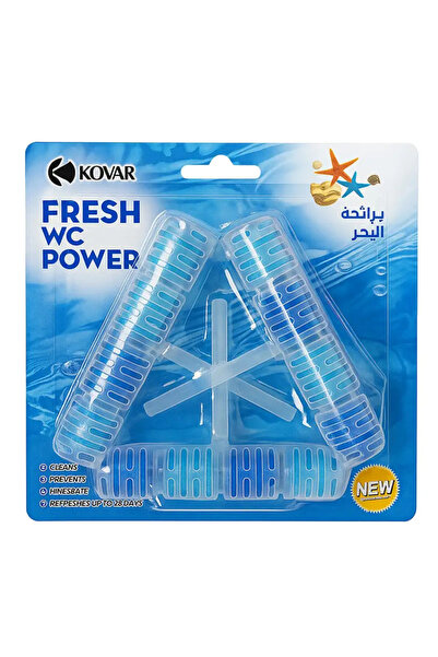 Kovar Toilet Rim Block Cleaner In Round Shape With Refreshing Scent Of Sea