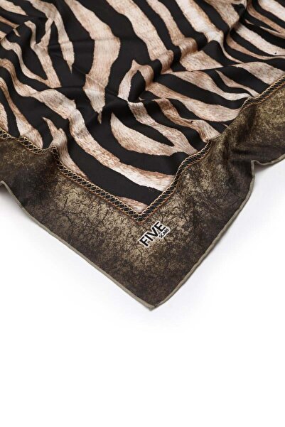 Levidor Khaki Twill Digital Scarf