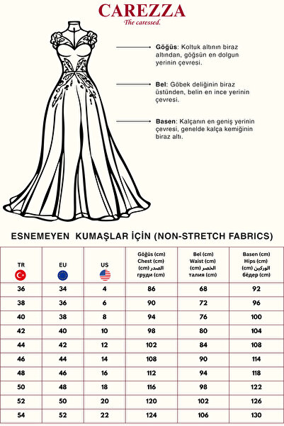 CAREZZA Silver Elegance - Double Breasted V-Neck Glitter Evening Dress