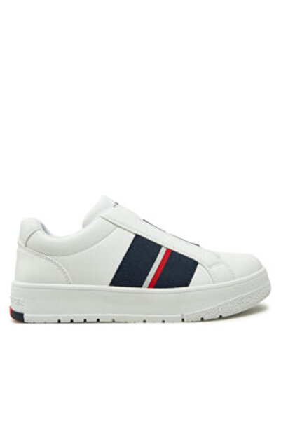 Tommy Hilfiger Αθλητικά Παπούτσια για Αγόρια T3X9-33858-1355100- Λευκά