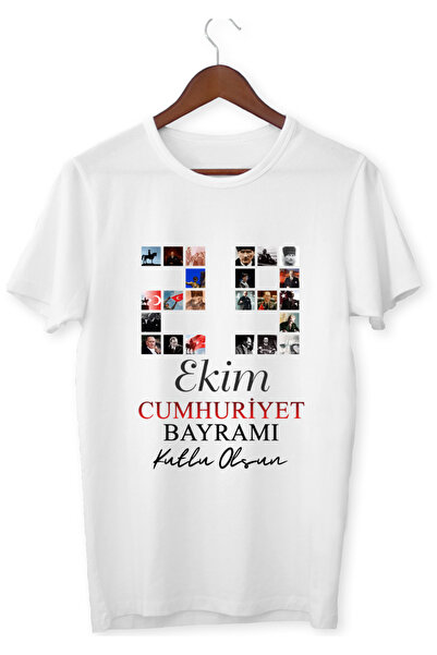 ALPŞAN TİCARET Μπλουζάκι 29 Οκτωβρίου με φωτογραφίες του Ατατούρκ Μπλουζάκι 2...