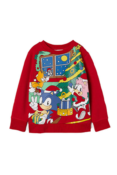 Babies Design Store سويت شيرت للأطفال والرضع من سونيك يحمل مفهوم السنة الجديدة