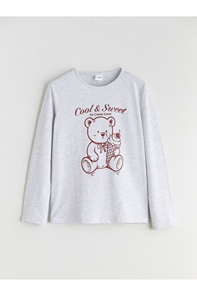 LC Waikiki Bisiklet Yaka Kız Çocuk Pijama Takımı