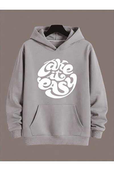 ArtYus Unisex Take It Easy Colorat Special cu imprimeu Bumbac supradimensiona...