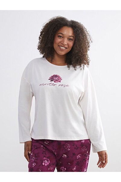 LC Waikiki Crew Neck Floral Women's Pajamas Set