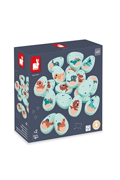 Janod Memory Game - Dino, 20 Pieces