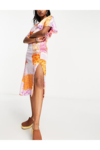 Violet Romance Rochie midi Violet Romance, mix culori