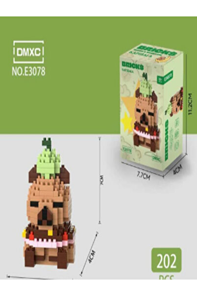 Bricks Kapibara Yapı Blokları E3078 – Mini Koleksiyon Figür Seti