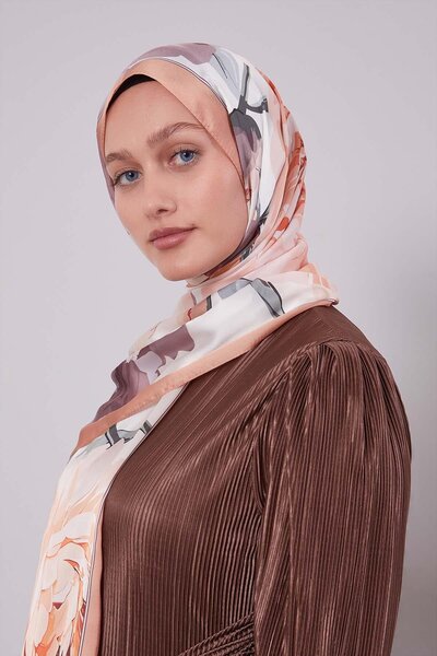 Levidor A.Somon Lotus Pattern Indian Silk Shawl