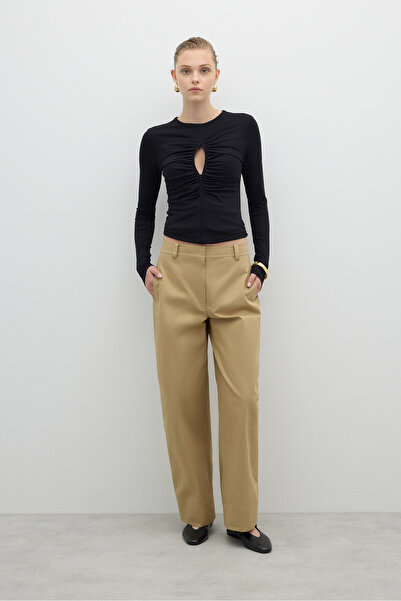 Roman Konik Paça Pantolon Kahve K2612028_005