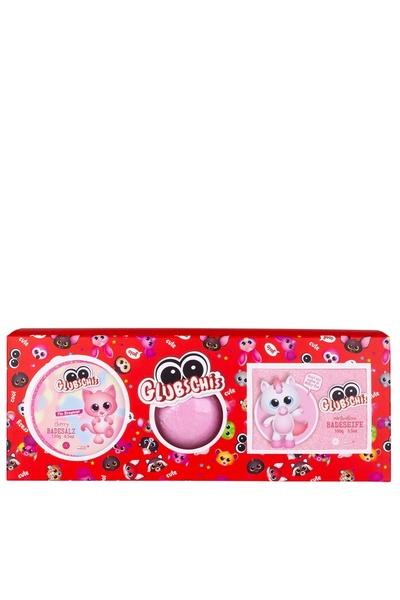 ACCENTRA Set de baie pentru copii Glubschis, Sapun+Sare de baie+bomba de baie,