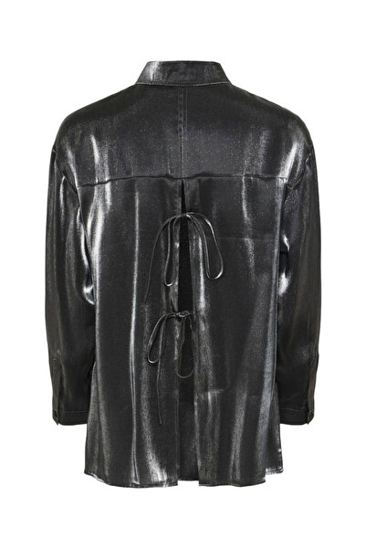 PIECES Pieces shirt, gray