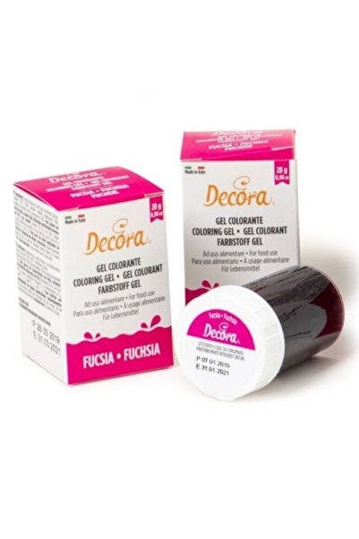 DECORA Гел оцветител за храна - ФУКСИЯ - 28 г -
