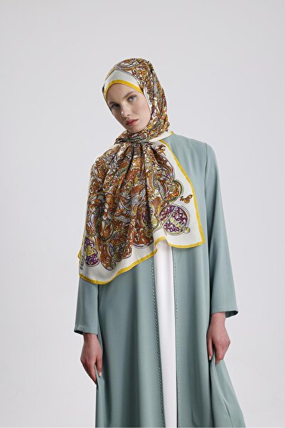 Yaqa SARI RETRO TİBET ŞAL