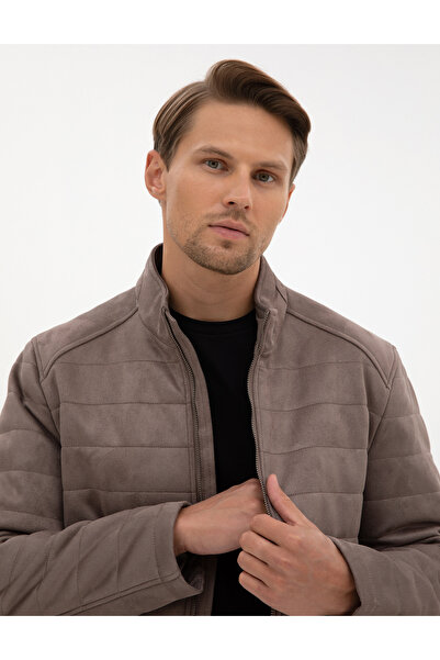 Pierre Cardin Taş Suni Deri Ceket 50318154-570