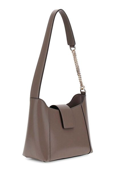Guess Jane Hobo Dark Taupe Women's Bag