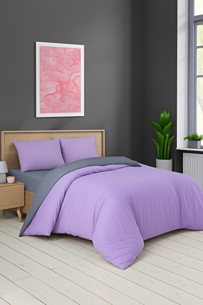 Loova Σετ παπλωματοθήκης   Διπλό " Θήκη παπλώματος + Σεντόνι με λάστιχο +2 Θή...