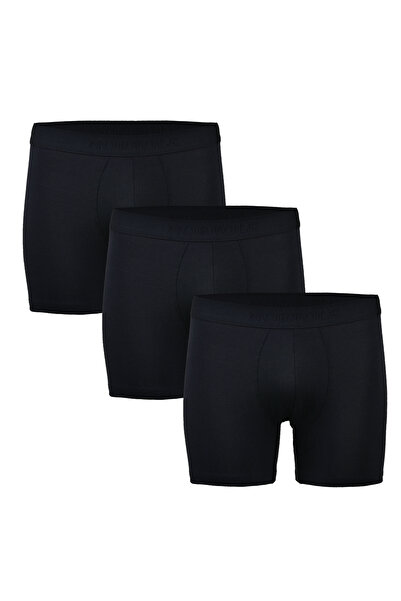 NORFOLK Austin Boxer – Μέγιστη άνεση με ύφασμα Lyocell 3-pack Μαύρο