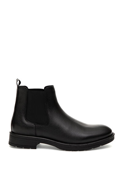 Pierre Cardin Siyah %100 Deri Kauçuk Taban Chelsea Bot 50318852-VR046