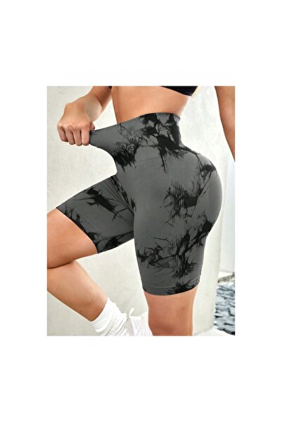 Flippy Yoga Shorts-Camo-Size S