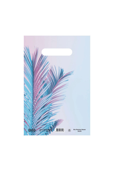 ÇABUKLAR Hediyelik & Alışveriş Poşeti Palmiye (20×30 CM) – 100 Adet